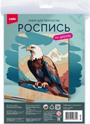 Роспись по дереву. Картина "Горный орел" Фр-022/LR