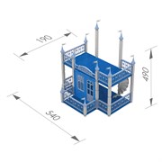 Замок "Снежная Королева" 593H