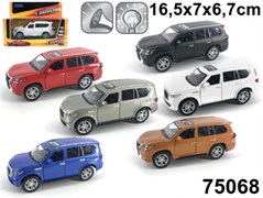 Машинка "PREMIUM GRAND SUV" со светом и звуком 75068W-RUS