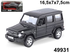 Машинка "MERCEDES BENZ G63 AMG" Imperial Black Edition 5'' 49931W-RUS