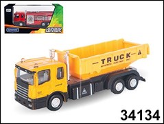 Машинка "CONSTRUCTION TRUCK" 1:48 34134W-RUS