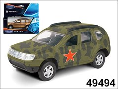 Машинка "RENAULT DUSTER" 1:38 49494W-RUS