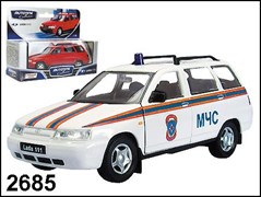 Машинка "LADA 111" 1:36 2685W-RUS