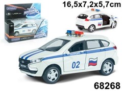 Машинка "LADA XRAY" 1:36 68268W-RUS