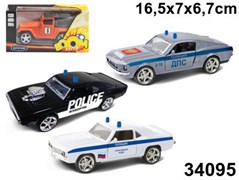 Машинка "HIGHWAY MUSCLE CAR" 1:32 34095W-RUS