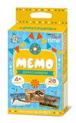 Игра настольная "МЕМО" Динозавры 04348/ДК