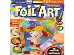 Набор креативного творчества "Аппликация цветной фольгой "FOIL ART" FAR-01-03