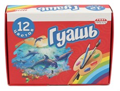 Краски гуашевые 12цв KГ-4585/PK