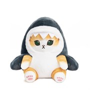 Мягкая Игрушка MAXITOYS, Кот-Акула, 18 см 102302-18