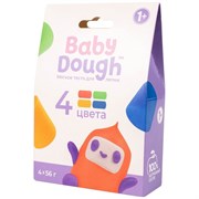 "BABY DOUGH": тесто для лепки в коробке, 4 цвета, №2 BD036