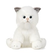 Мягкая Игрушка MAXITOYS, Котик Турецкая Ангора, 25 см MT-TS112301-25