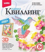 Квиллинг. Панно "Колибри" Квл-017/LR