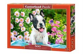 Puzzle-500 "Щенок французского бульдога" B-53650