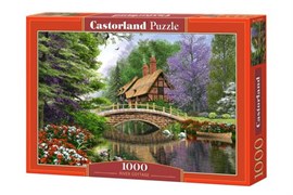 Puzzle-1000 "Дом у реки" C-102365