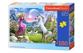 Puzzle-180 "Единороги" B-018024