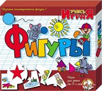 Игра обучающая Учись играя "Фигуры" 00058/ДК