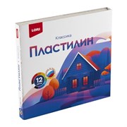 Пластилин КЛАССИКА 12 цв, 20 гр Плк-014/LR