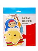 Пазлы-контуры мягкие "Колобок" 7 шт Baby Toys 05486/ДК