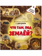 Книжка с фонариком "Что там под Землёй" 9785907664074