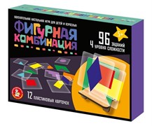 Игра настольная "Фигурная комбинация" (96 заданий) 05251/ДК