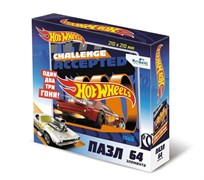 Пазл 64 Элемента, Hot Wheels "На старт! Внимание! Марш!" 06859/О