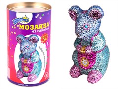 Мозаика из пайеток 3D "Мышка" 3D-02/BM