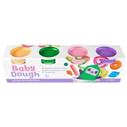 Тесто для лепки BabyDough, набор 4 цвета №3 BD018