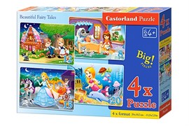 Puzzle-8*12*15*20 "Сказки" (4 в 1) B-041008