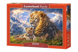 Puzzle-1000 "Отцы и дети" C-104277