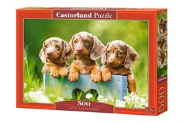 Puzzle-500 "Симпатичные таксы" В-53605