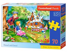 Puzzle-70 "Пряничный домик" В-07145