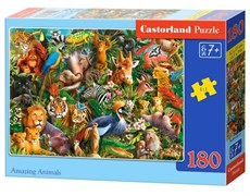 Puzzle-180 "Удивительные животные" В-018512