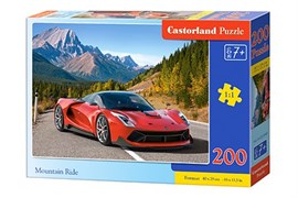 Puzzle-200 "Спорткар в горах" B-222049