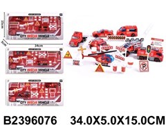 Набор транспорта "Пожарный" с аксессуарами в ассортименте 2396076