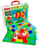 Мозаика для самых маленьких Baby Toys "Рыбка" d40/4 цв (34 эл) 03576/ДК