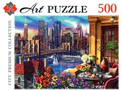 Artpuzzle. ПАЗЛЫ 500 элементов. НОЧНОЙ МЕГАПОЛИС ХК500-0448/РК