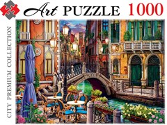 Artpuzzle. ПАЗЛЫ 1000 элементов. ВЕНЕЦИАНСКИЙ ВЕЧЕР ФК1000-0470/РК