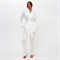 Пижама женская (халат, брюки) MINAKU: Light touch цвет белый, размер 50 С7531335